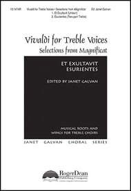 cover Vivaldi for Treble Voices Unison/Two-Part choral sheet music cover
